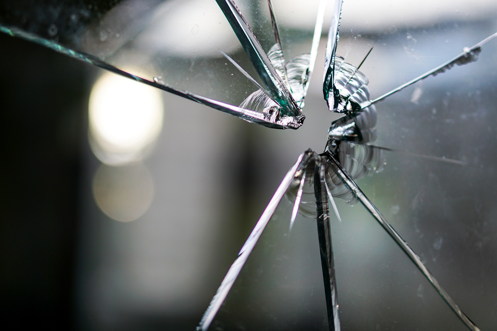broken window